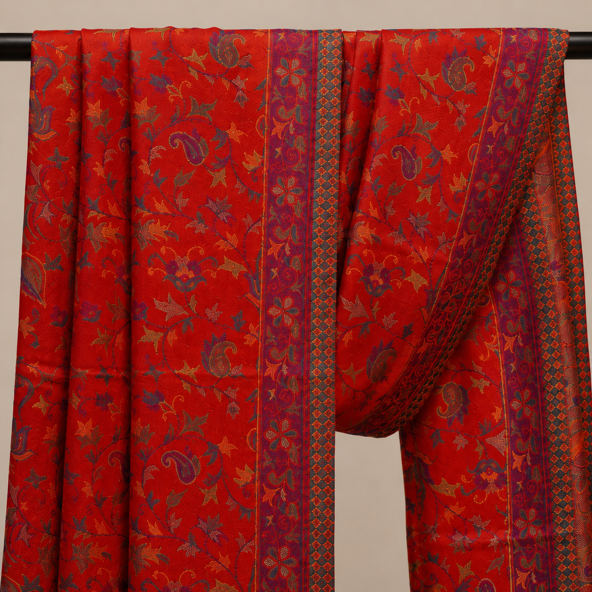 Modal fine jamawar stole