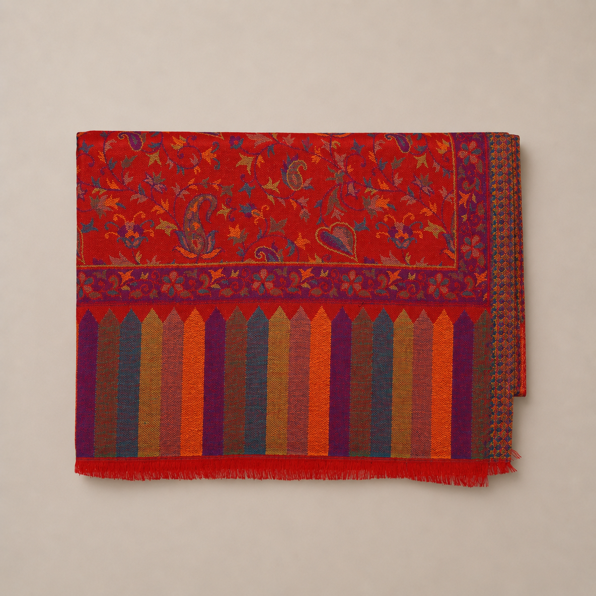 Modal fine jamawar stole