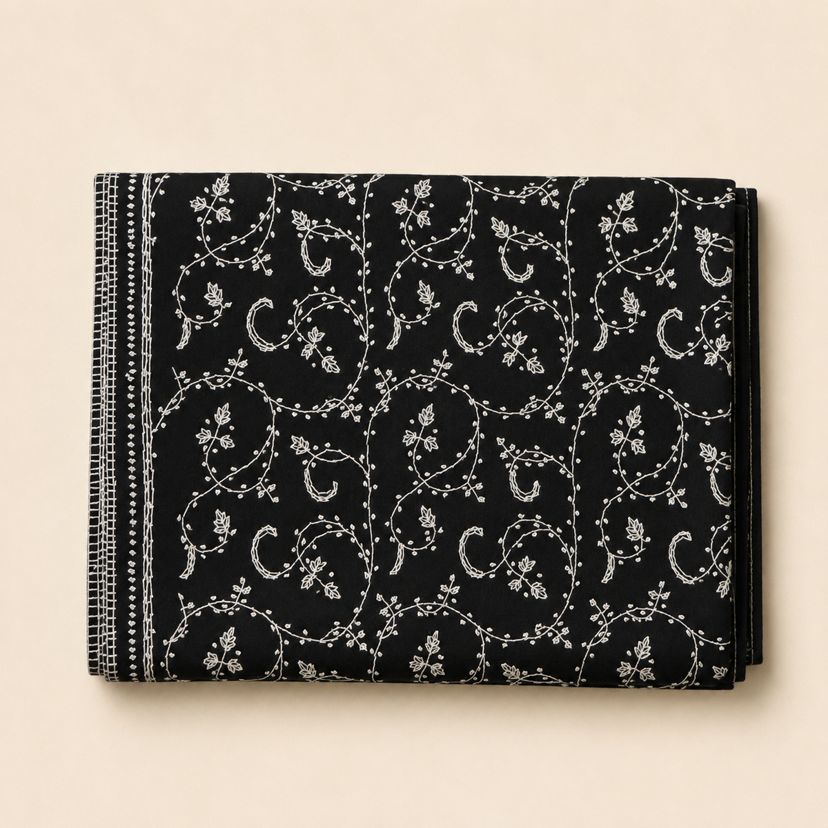 Semi-pashmina jali stole