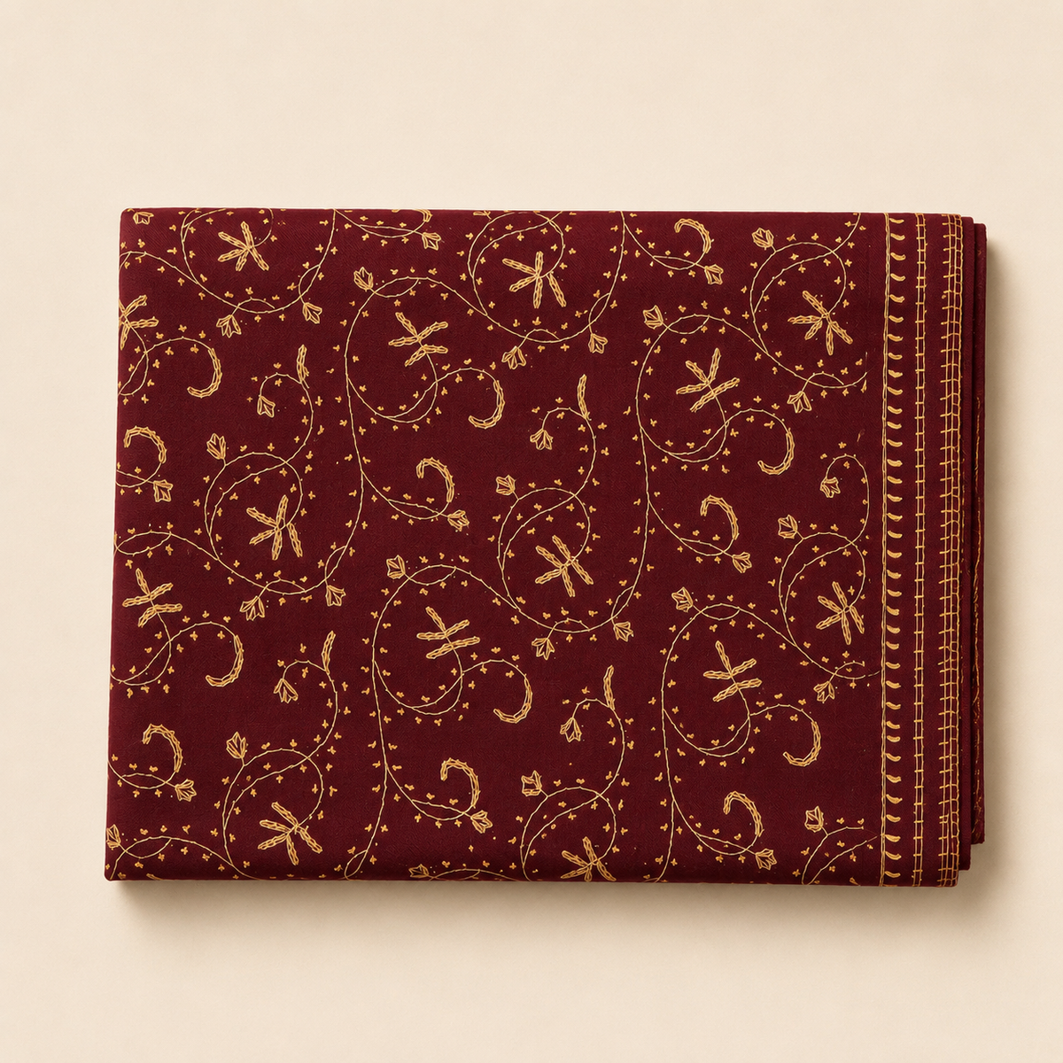 Semi-pashmina jali stole
