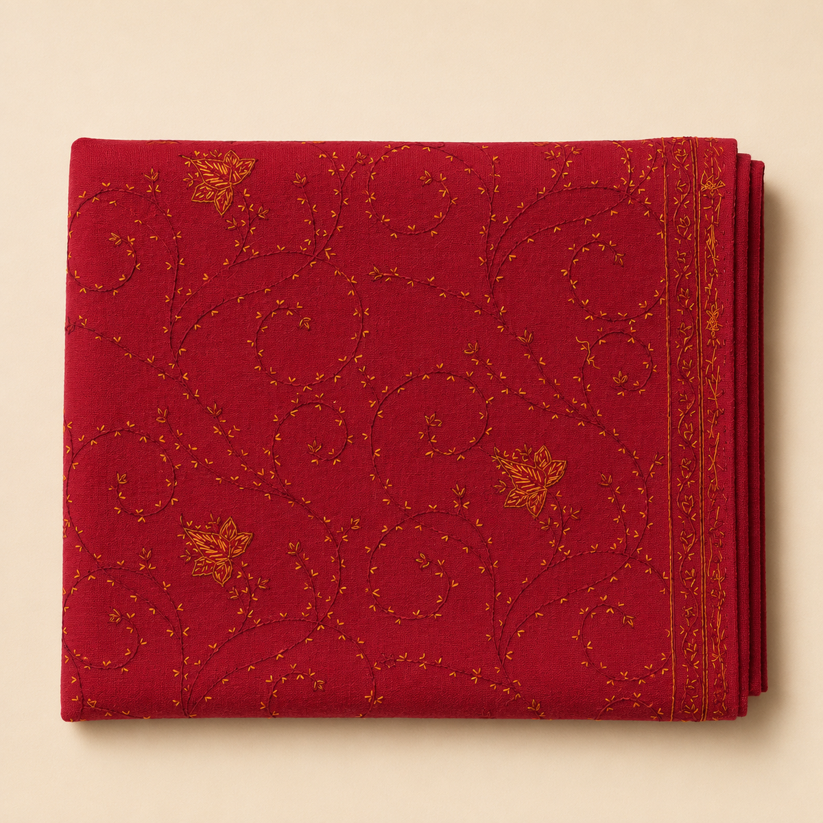 Pure wool jali stole
