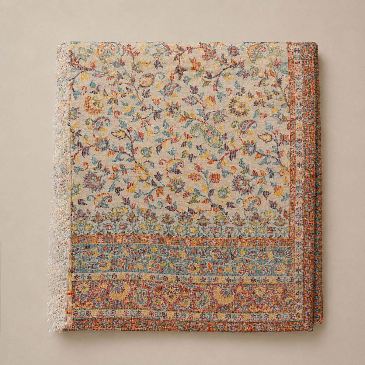 Modal fine jamawar stole