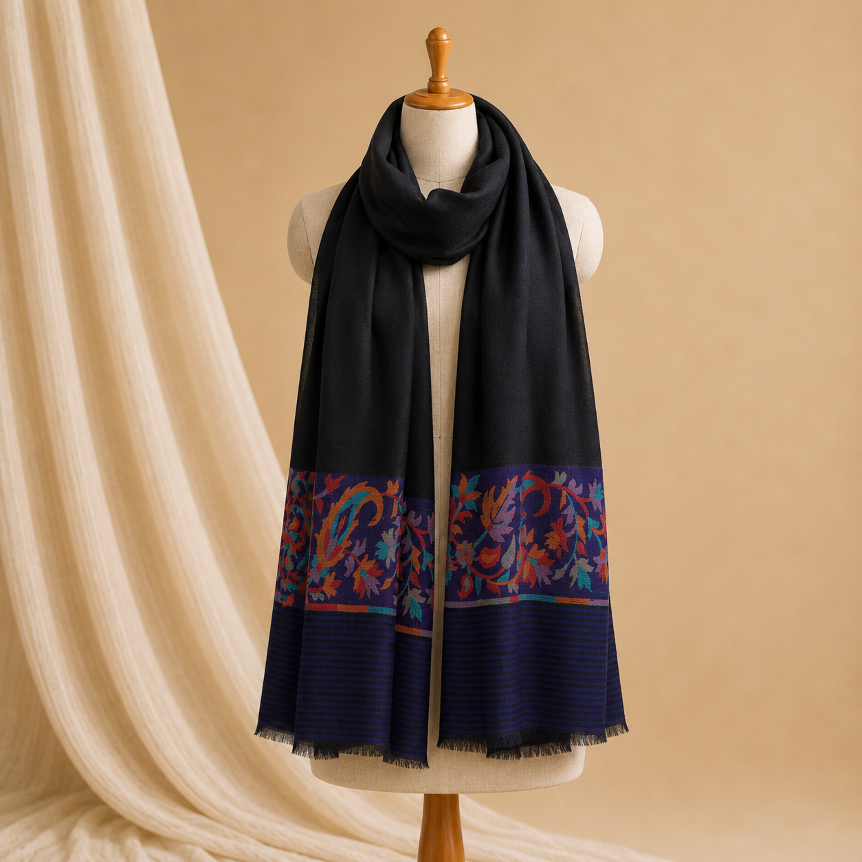 Finewool kani palla stole