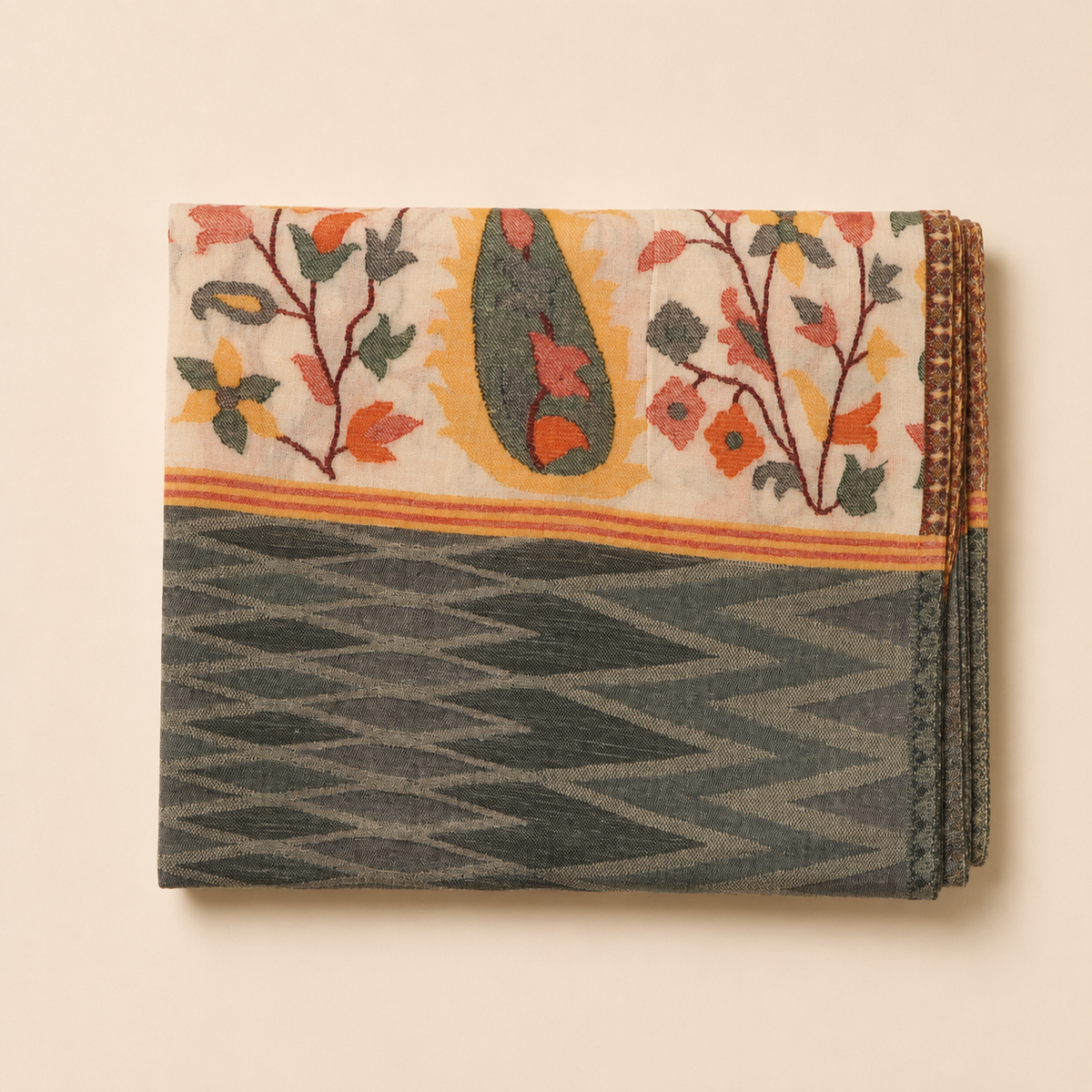 Finewool kani palla ikat stole