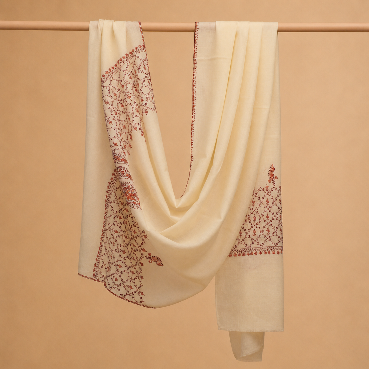 Machine pashmina sozni palla stole
