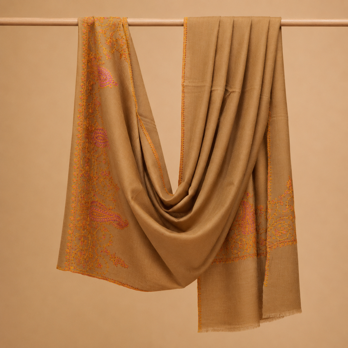 Machine pashmina sozni palla stole