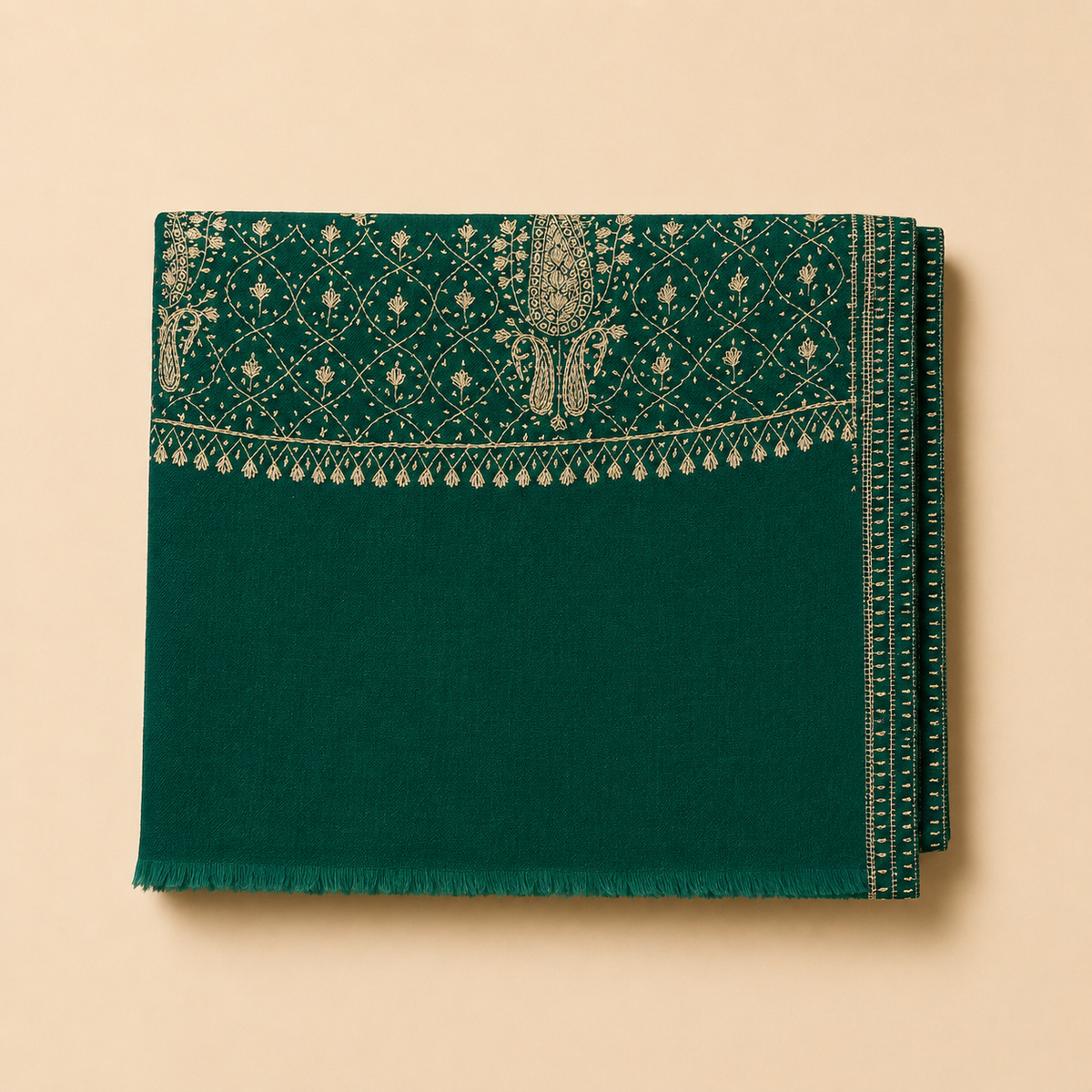 Machine pashmina sozni palla stole