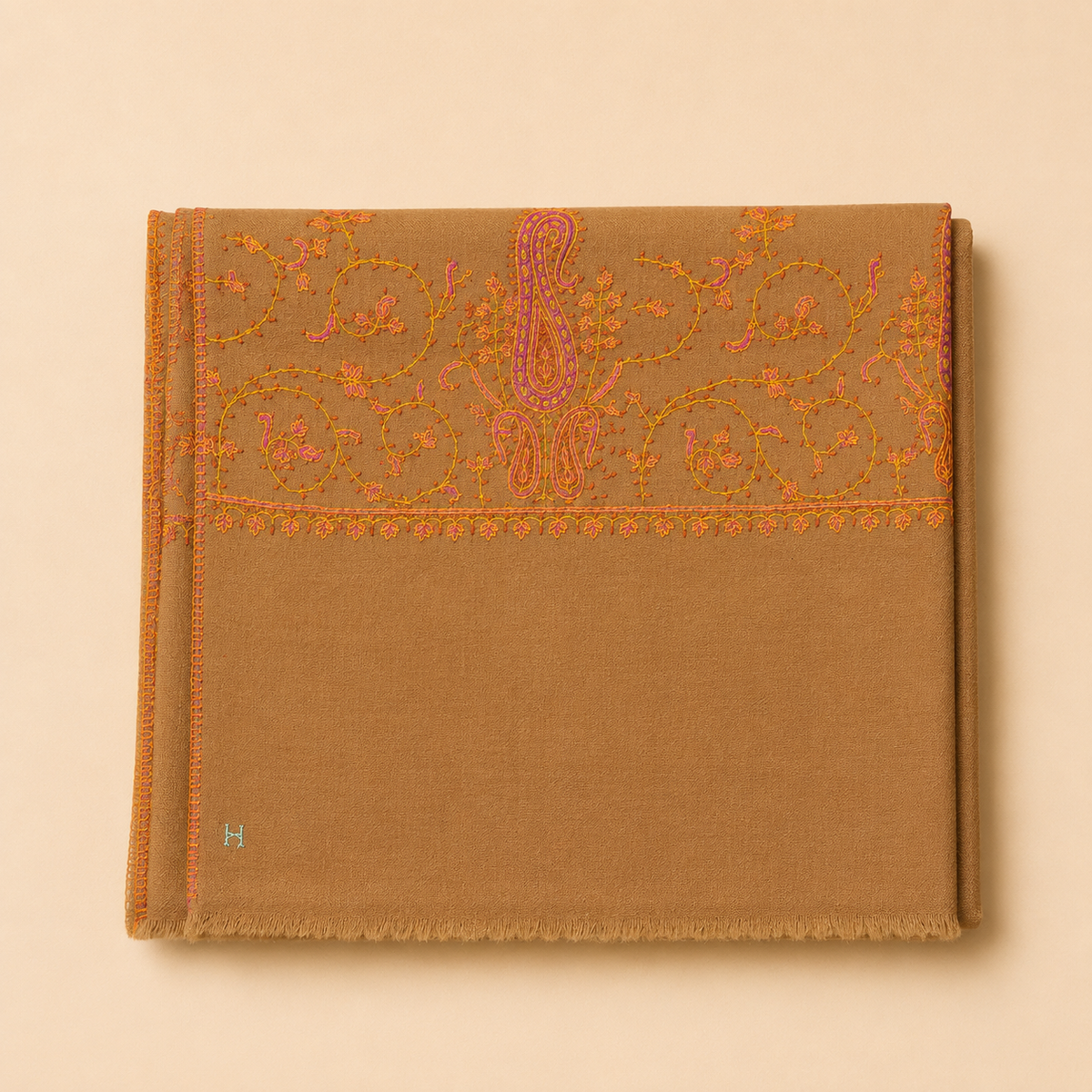 Machine pashmina sozni palla stole