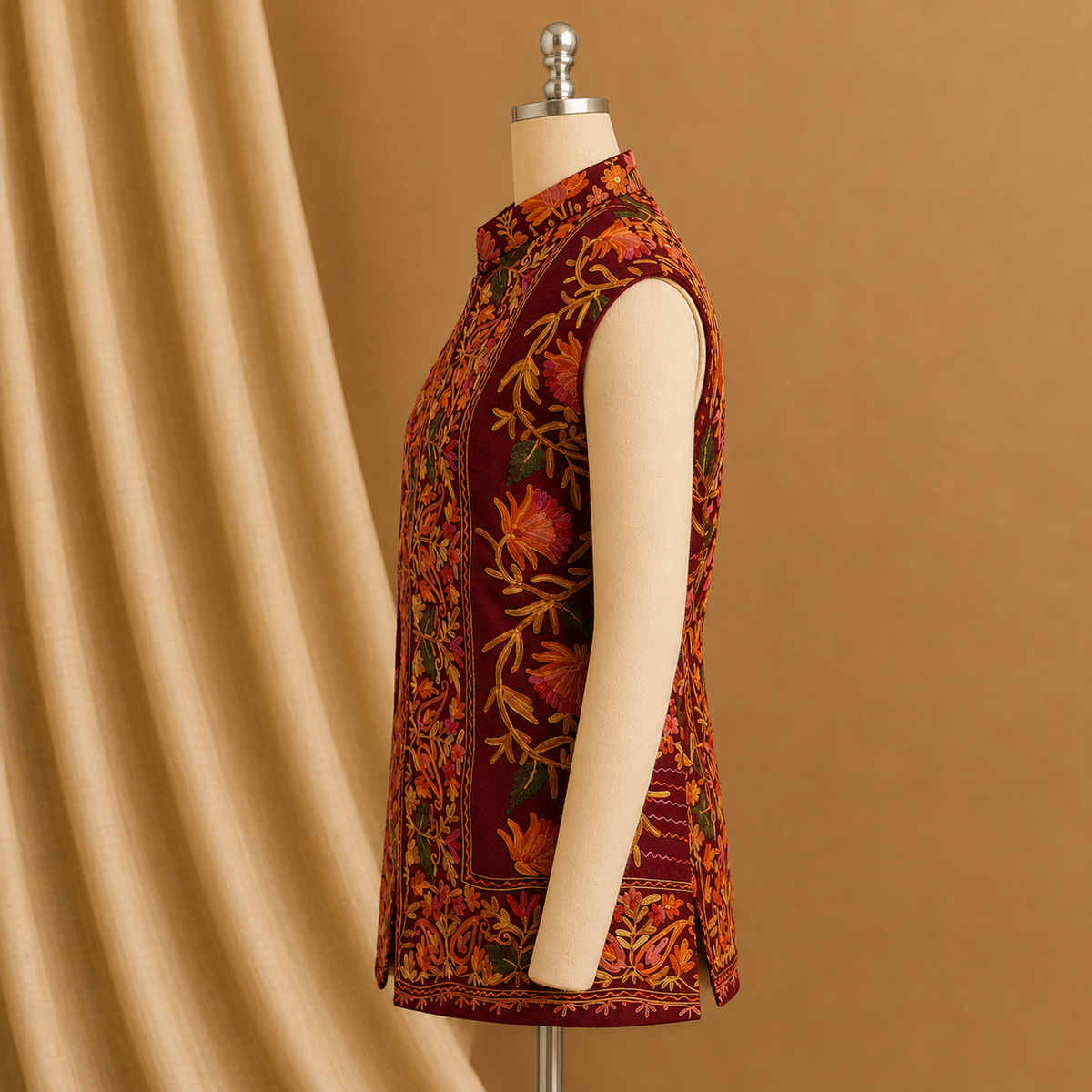 Kashmiri ari nehru jacket