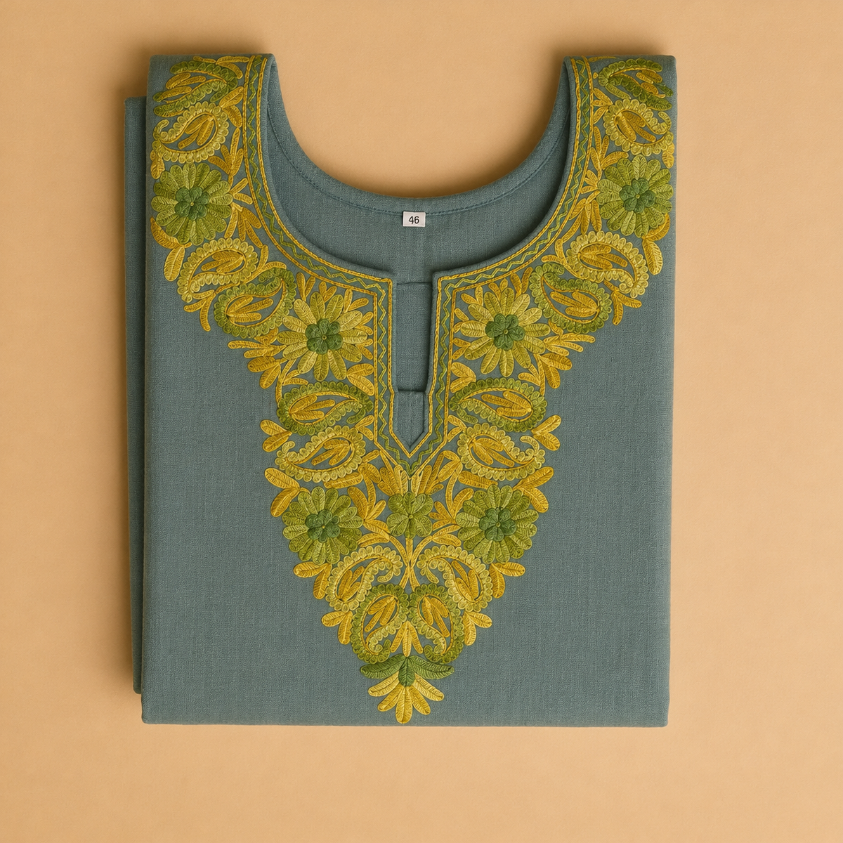 Kashmiri ari embroidered kurti