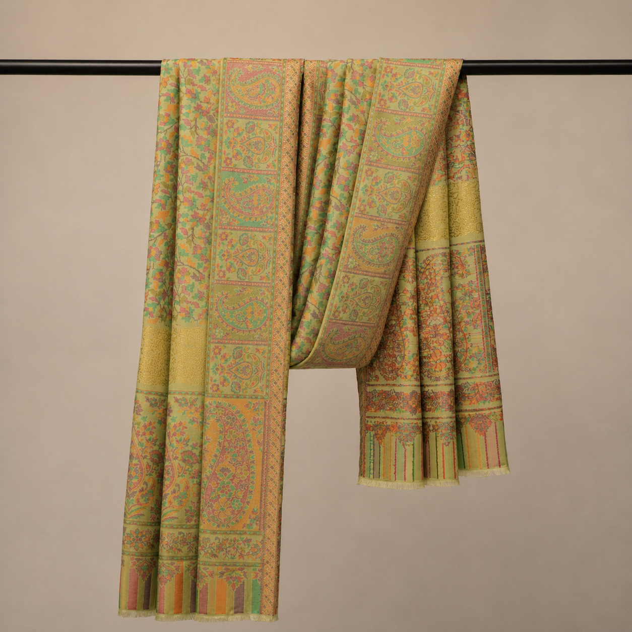 Moonlight border modal kani stole