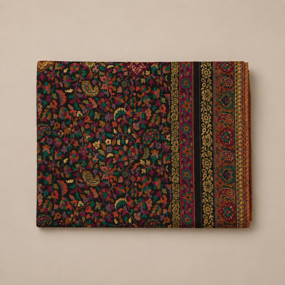 Moonlight border modal kani stole